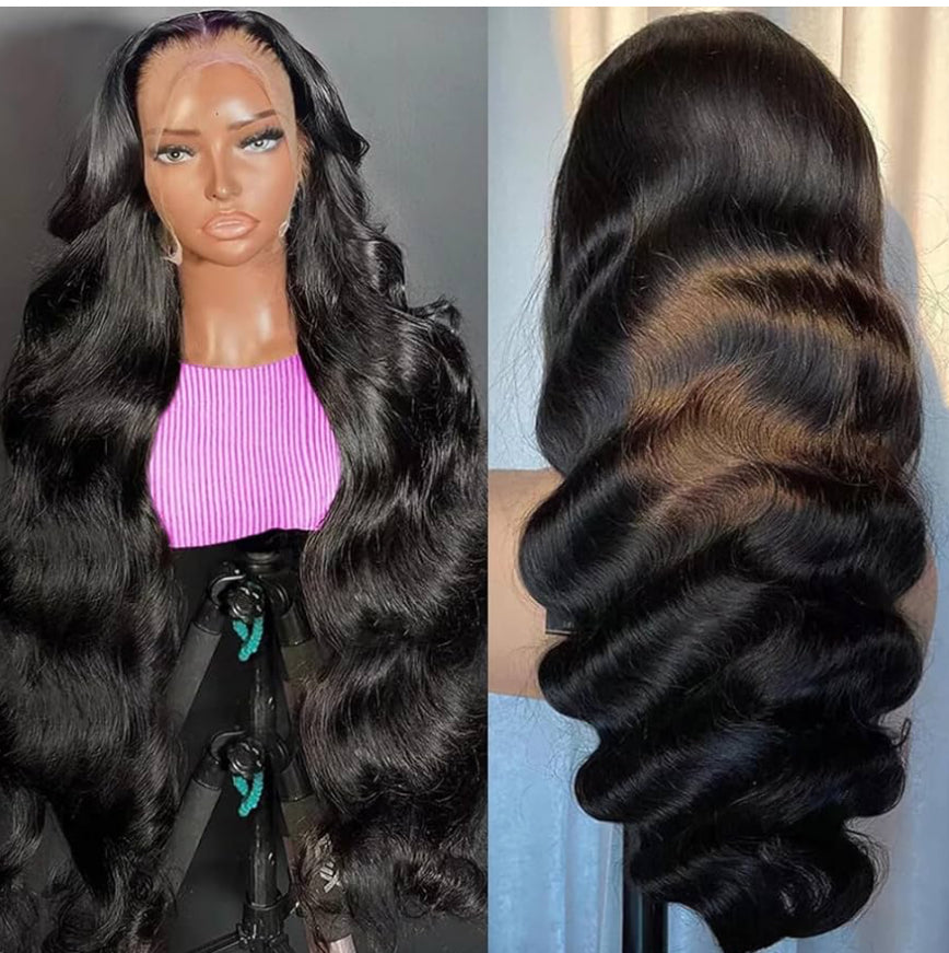 30 Inch 13x6 200% Density Body Wave